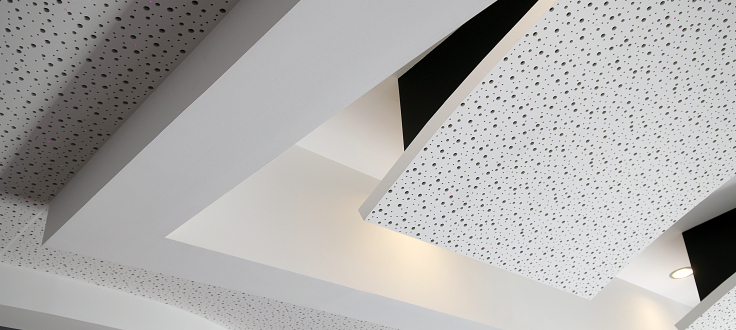 Plafond Rigitone® pour l'isolation phonique plafond l Placo®